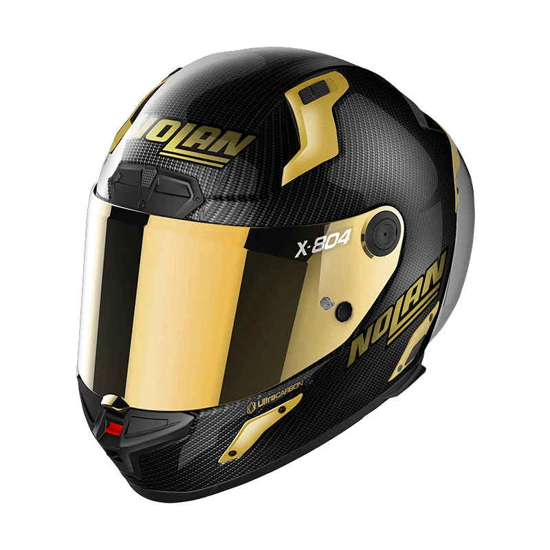 Nolan X-804 RS Ultra Carbon Golden Edition Full Face Helmet Carbon / Gold