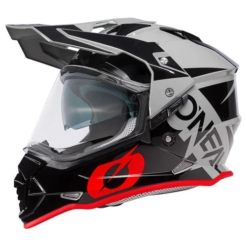 ONEAL 25 SIERRA HELMET R V.23 - BLACK/GREY/RED