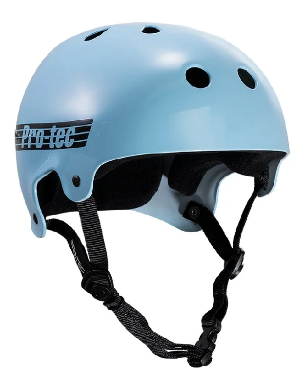 Protec Old School Classic Cert Helmet | Gloss Baby Blue