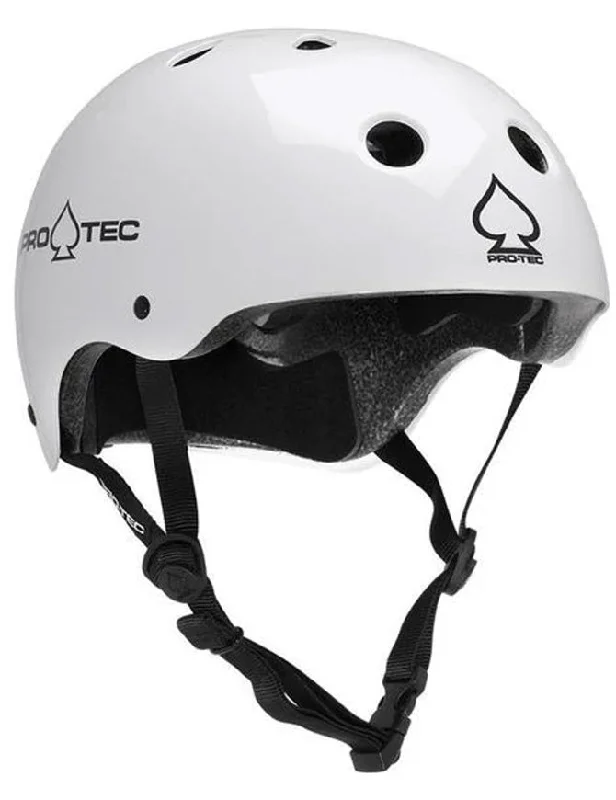 ProTec Classic Certified Helmet | Gloss White