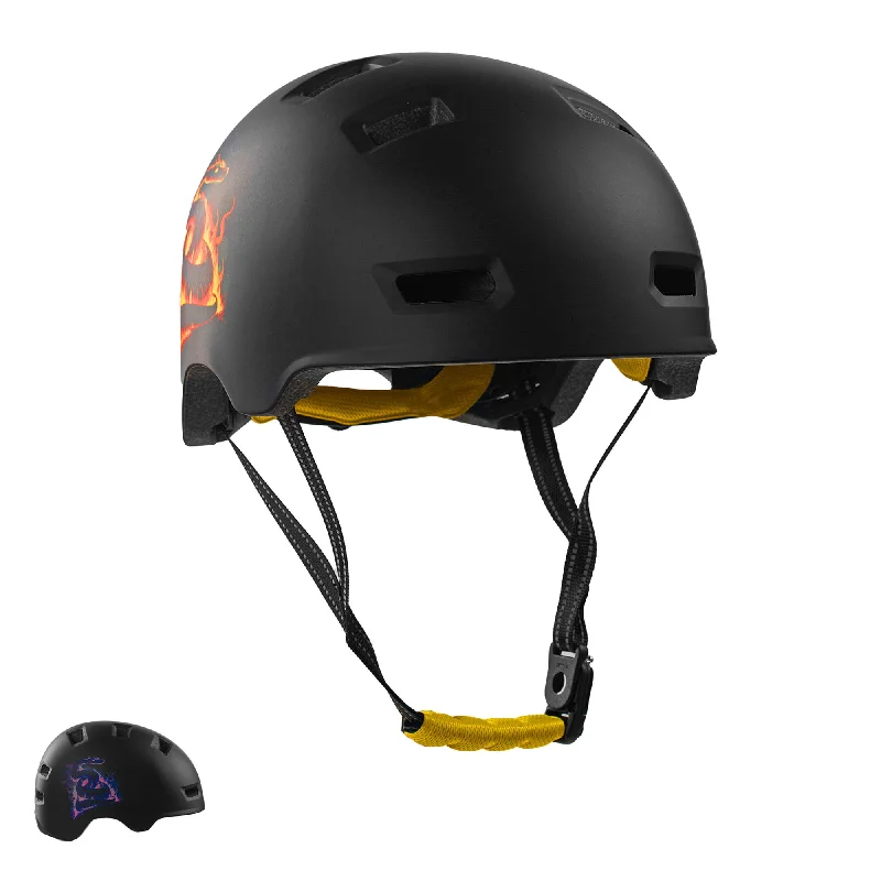 RAMPAGE skater bicycle helmet - Jungle