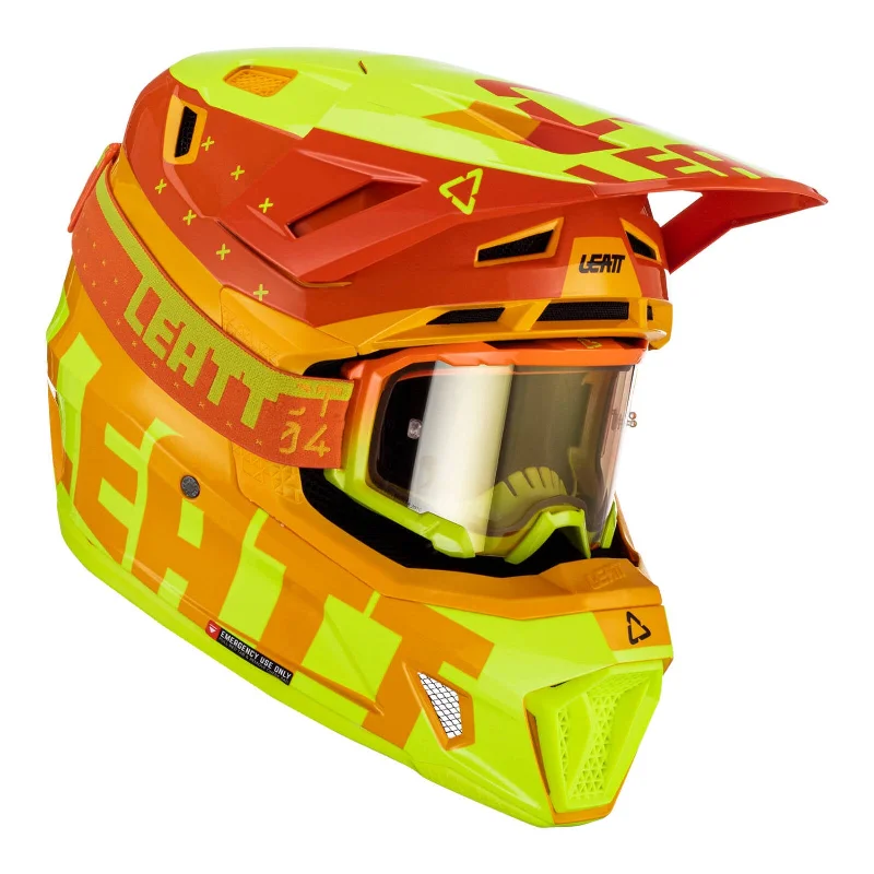 Leatt 7.5 Helmet Kit Moto - Citrus