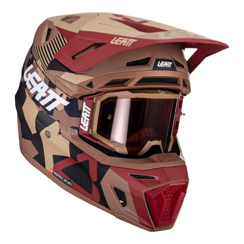 Leatt Helmet Kit Moto 8.5 V24 - Rubystone