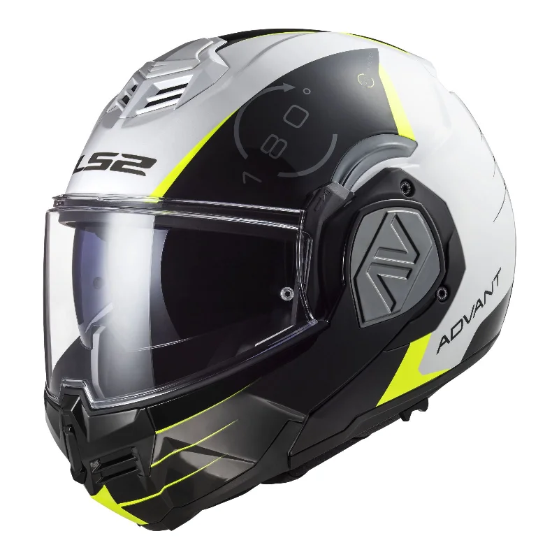 LS2 FF906 Advant Codex Helmet - White / Black 06