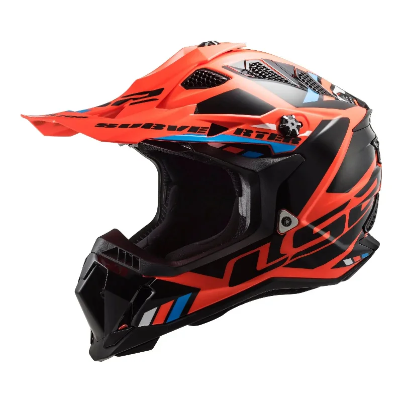 LS2 MX700 Subverter Stomp Helmet - Fluo Orange / Black 06