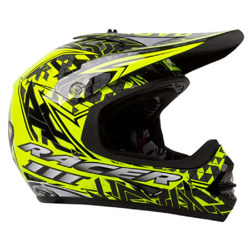 RXT - Youth Racer 3 Yellow Helmet