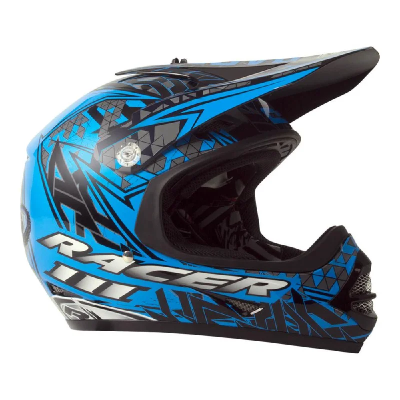 RXT - Youth Racer 3 Blue Helmet