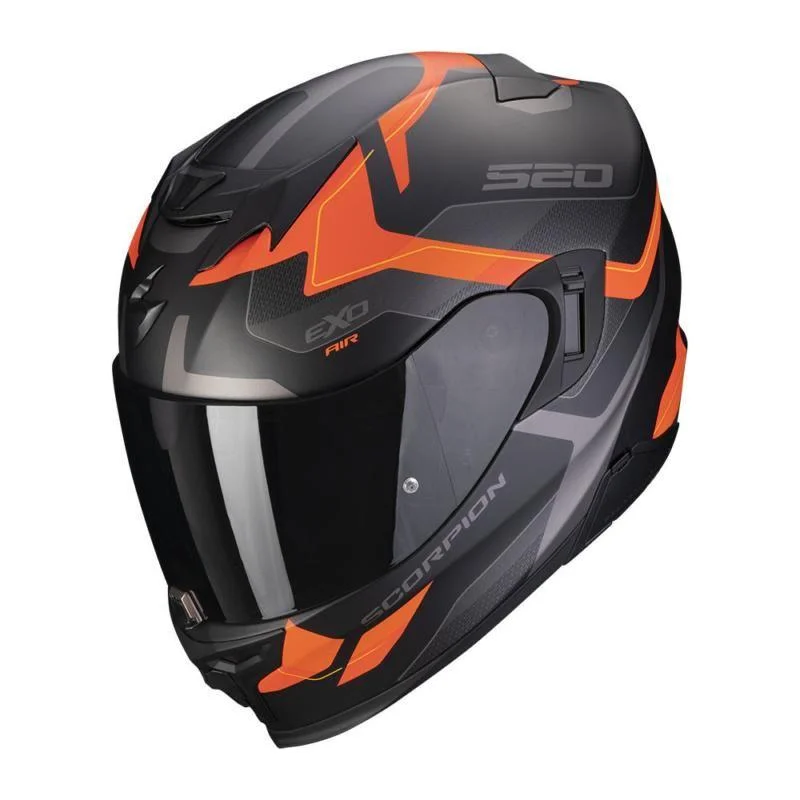 Scorpion EXO 520 Evo Air Elan Full Face Helmet Black / Orange