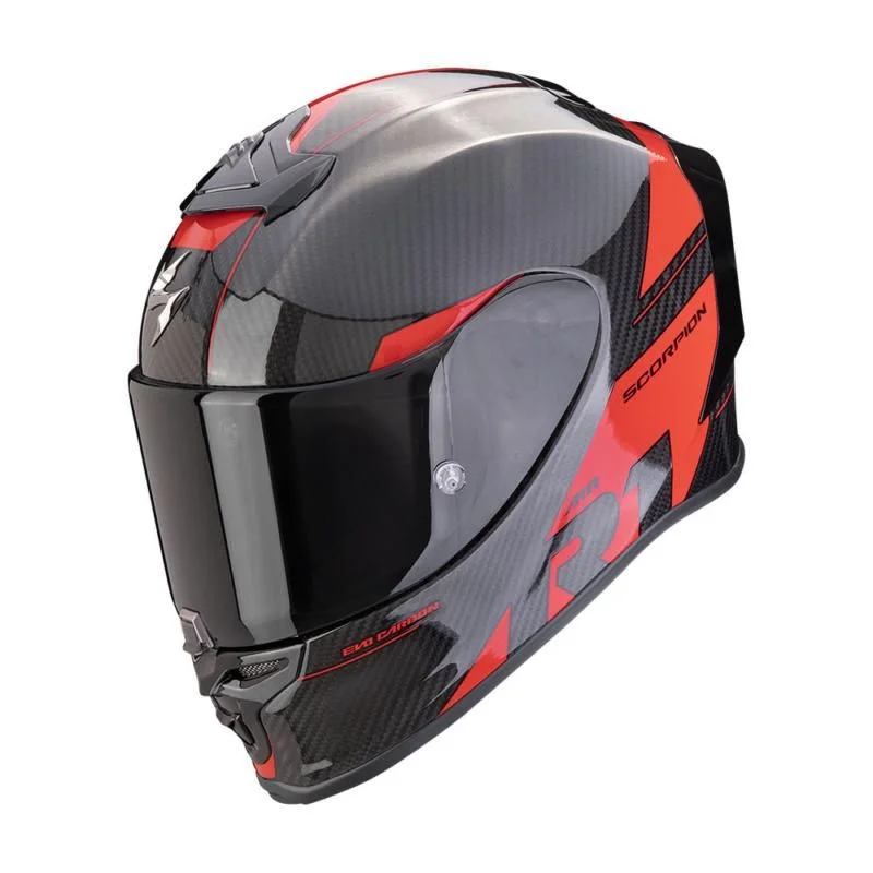 Scorpion R1 EVO Carbon Rally - Black / Red