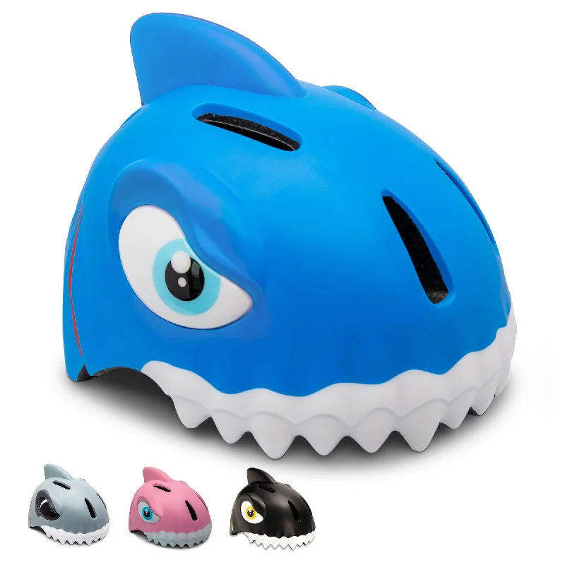 Shark bicycle helmet