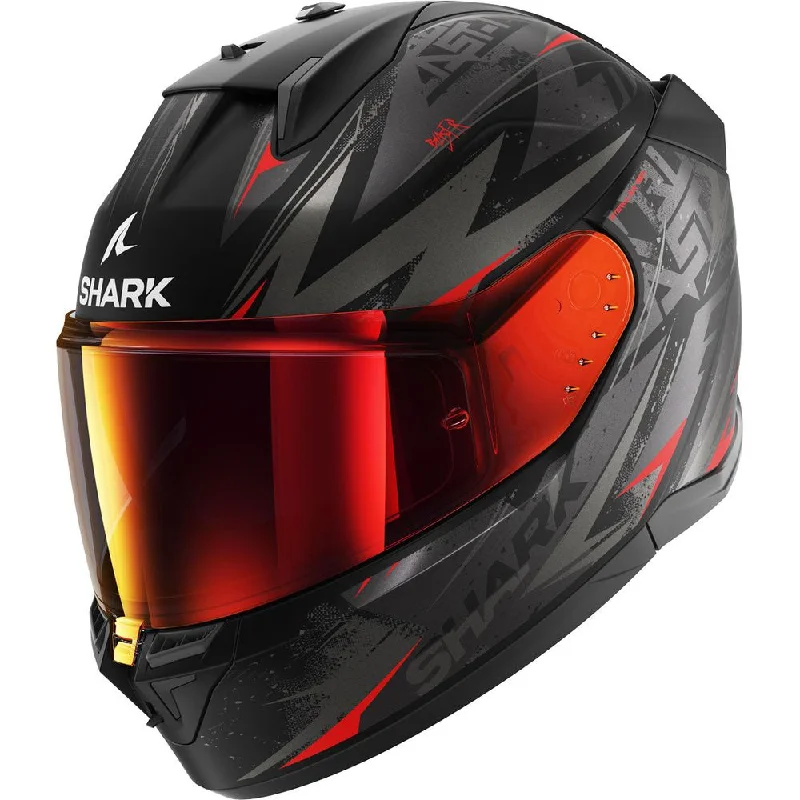 Shark D-Skwal 3 Full Face Helmet Blast R Black / Grey / Red