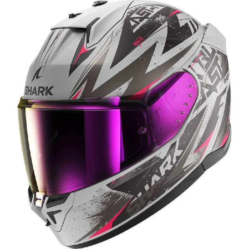 Shark D-Skwal 3 Full Face Helmet Blast R Grey / Black / Red