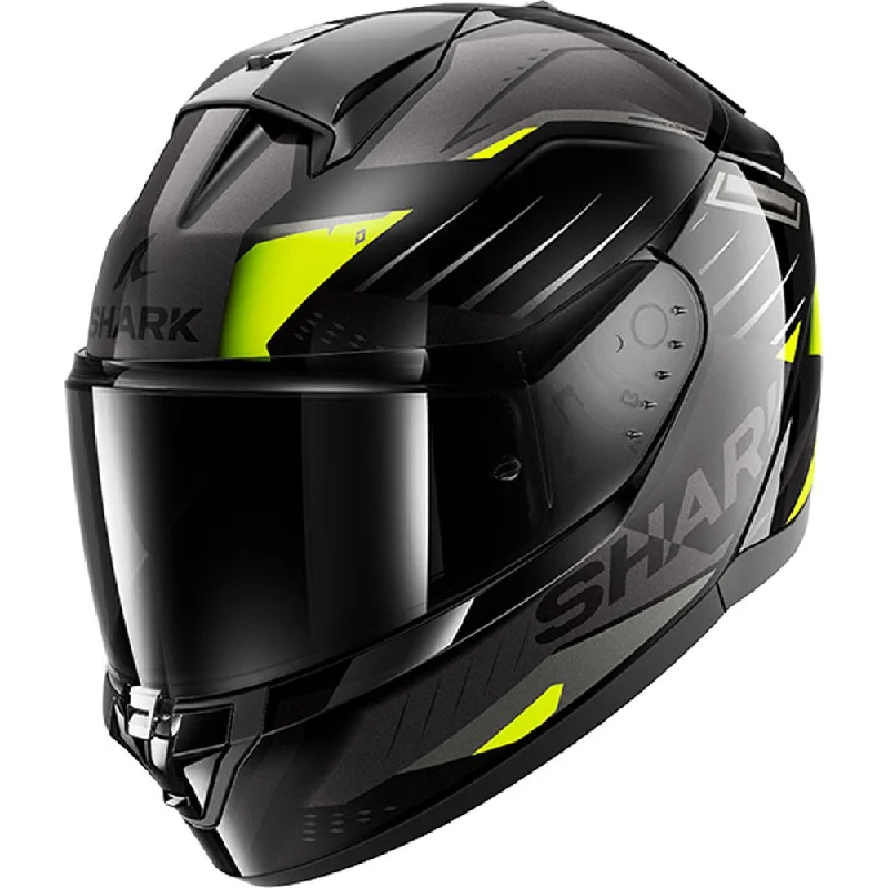 Shark Ridill 2 Full Face Helmet Bersek Black / Grey / Yellow