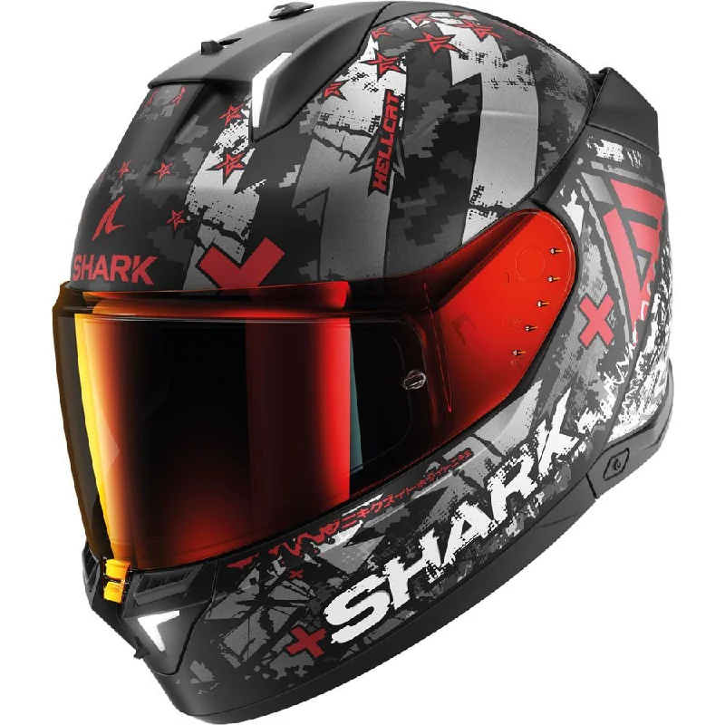 Shark Skwal i3 Full Face Helmet Hellcat Black / White / Grey