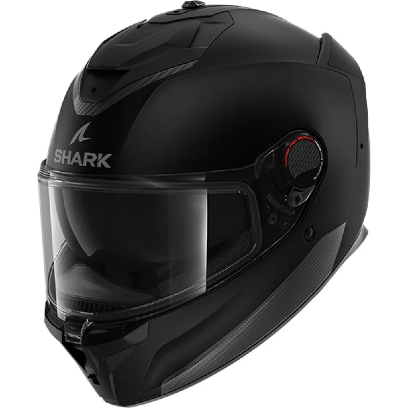 Shark Spartan GT PRO Full Face Helmet Blank Matt Black