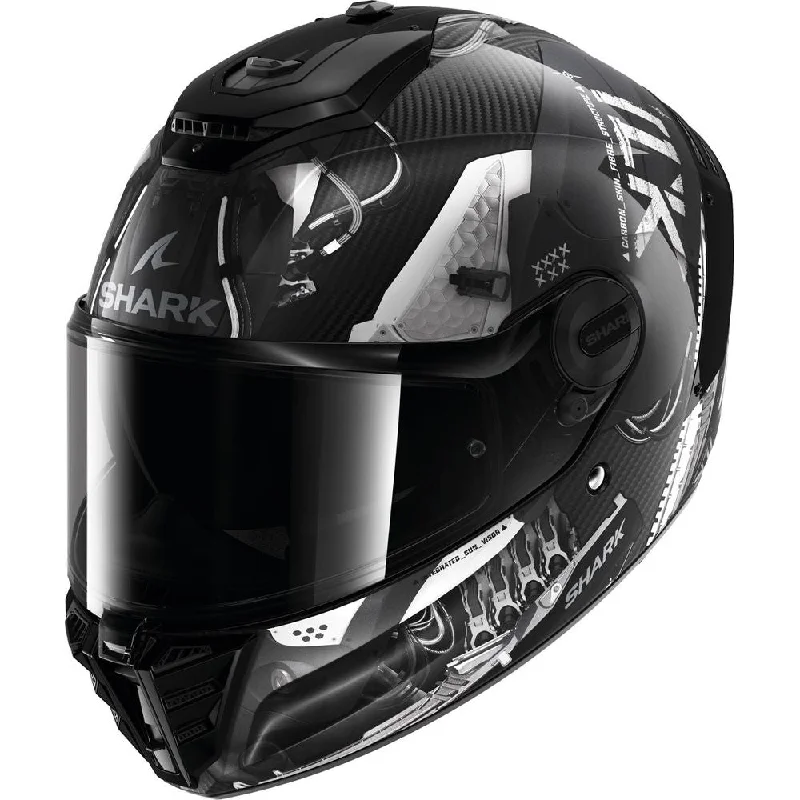 Shark Spartan RS Carbon Full Face Helmet Xbot Black / Anthracite / Silver