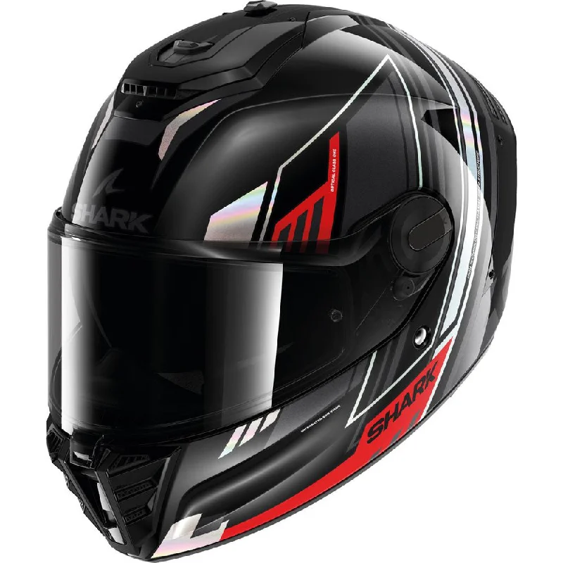 Shark Spartan RS Full Face Helmet Byhron Black / Chrome / Red