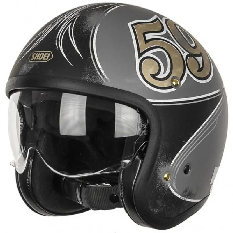 Shoei J.O Open Face Helmet - Gratte-Ciel TC10