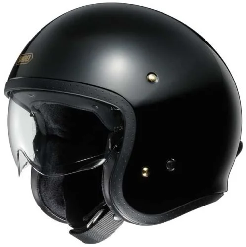 Shoei J.O Open Face Motorcycle Helmet - Plain