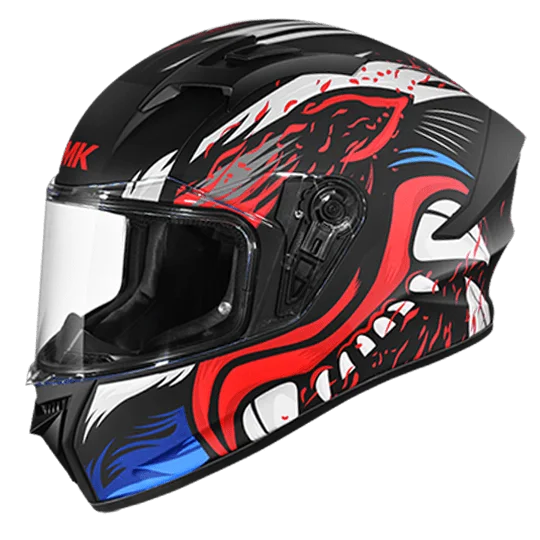 SMK Stellar Animal Gloss Black Red White GL231