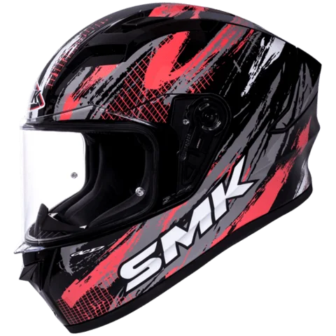 SMK Stellar Meteorite Gloss Black Grey Red GL236