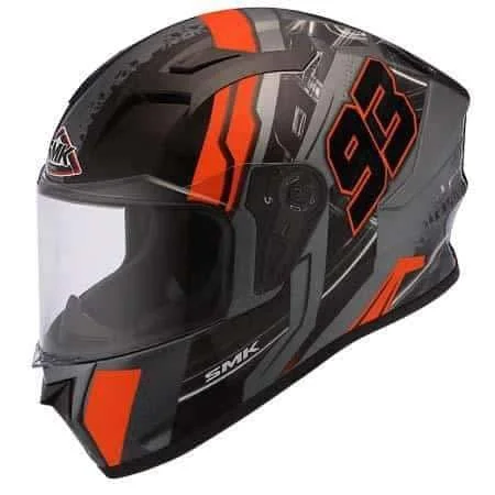 SMK Stellar Swank 93 Matt Full Face Helmet MADA672