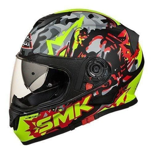 SMK Twister Attack Fluro Yellow Red MA243