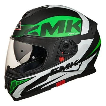 SMK Twister Logo Matt Black Green MA281