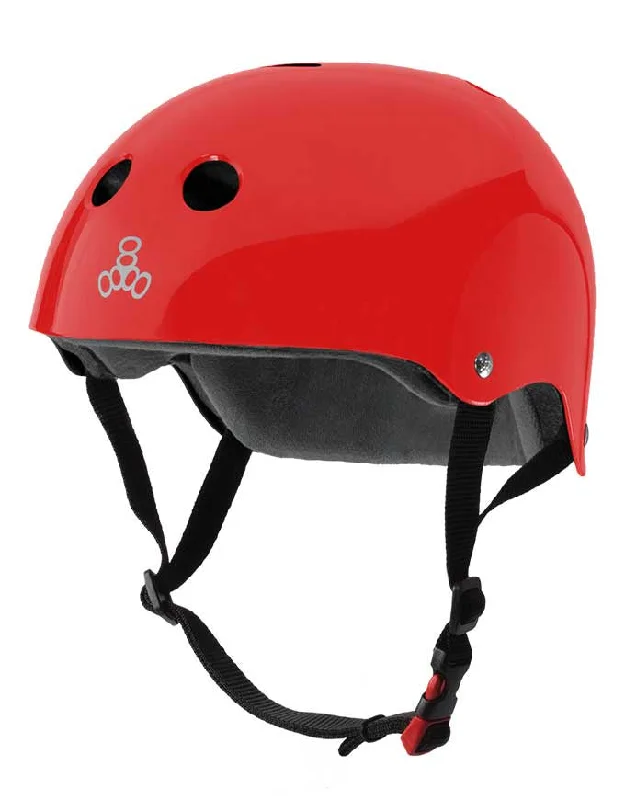 Triple 8 Cert SS Helmet | Red Gloss