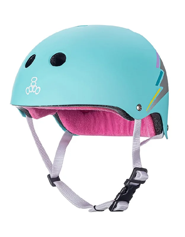 Triple 8 Cert SS Helmet | Teal Hologram