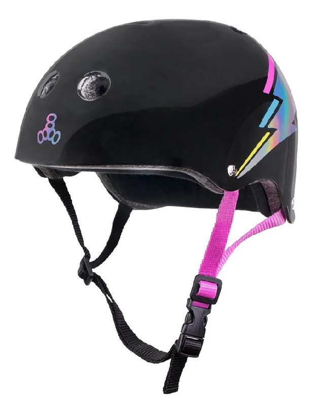 Triple 8 Cert SS Helmet | Black Hologram