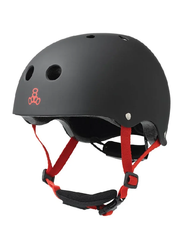 Triple 8 Lil 8 Cert Youth Helmet | Black Rubber