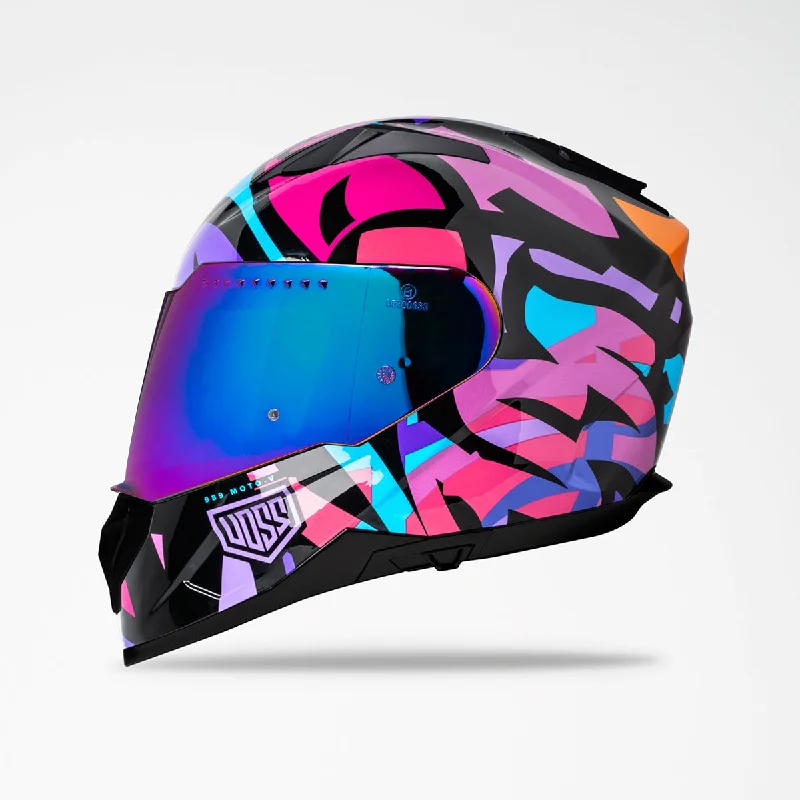 Voss 989 Moto-V TopRockr Helmet