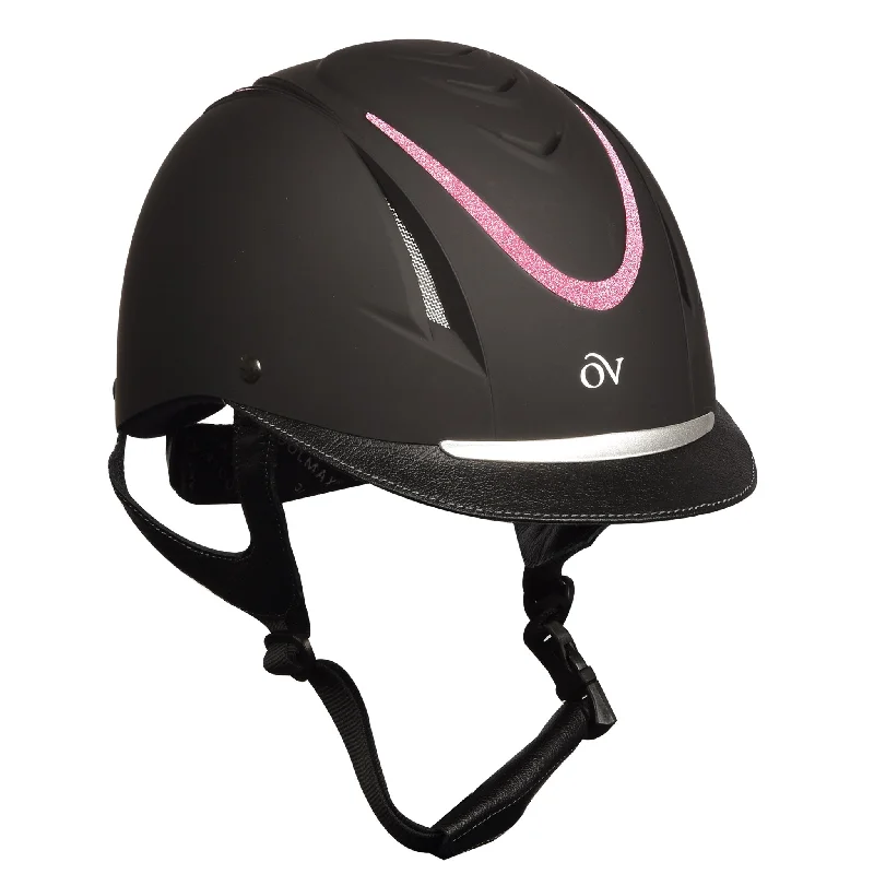 Z-6 Glitz Helmet - Black/Black/Pink