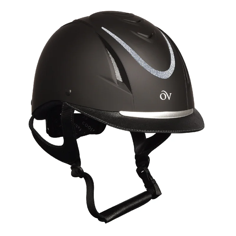 Z-6 Glitz Helmet - Black/Black/Blue