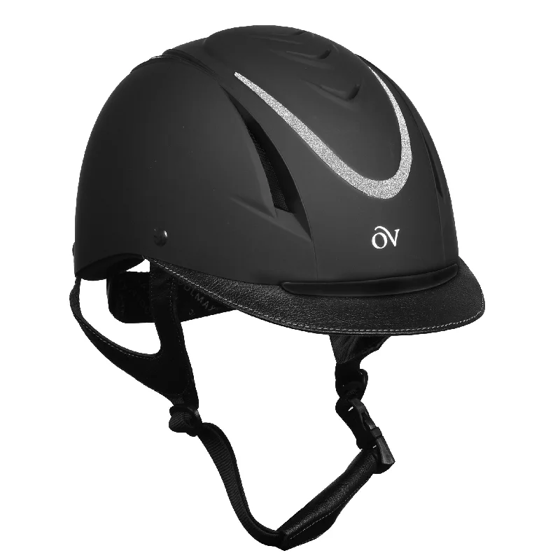 Z-6 Glitz II Helmet - Black Glitter Silver