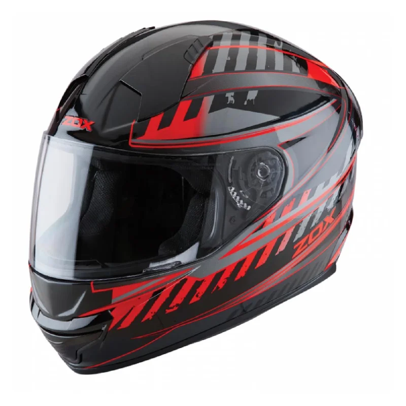 ZOX ST-11118 ‘Thunder 2’ Blade Red and Black Full-Face Motorcycle